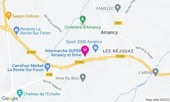 Localisation Intermarché Station
