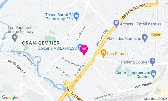 Localisation Esso