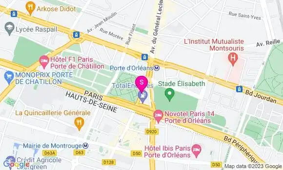 Localisation TotalEnergies