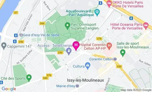 Localisation Esso Express