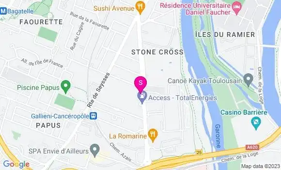 Localisation Access TotalEnergies
