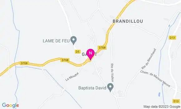 Localisation Le Relais des Ducs