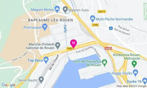 Localisation Esso Express