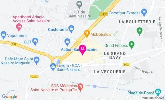 Localisation Casino Drive