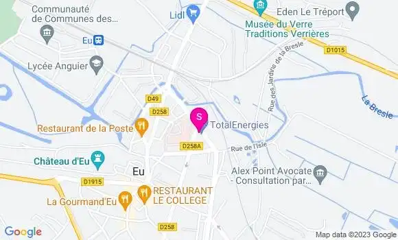 Localisation TotalEnergies