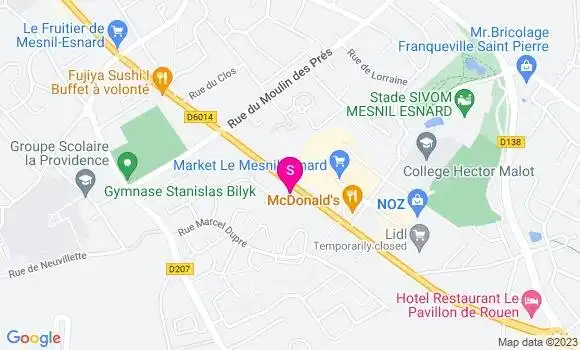 Localisation Access TotalEnergies