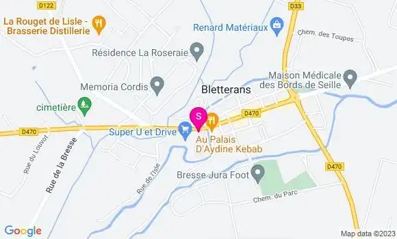 Localisation Super U