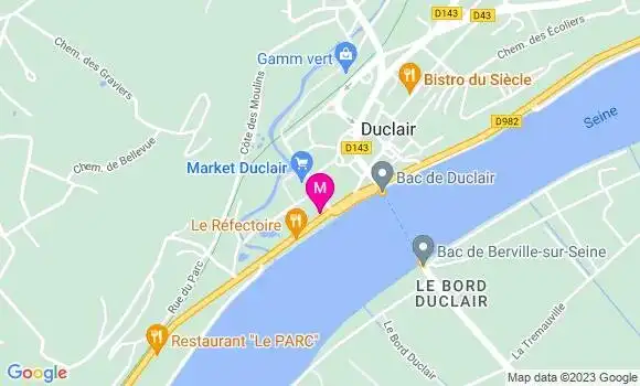Localisation Station du Bac