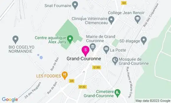 Localisation Esso Express
