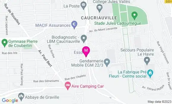 Localisation Esso