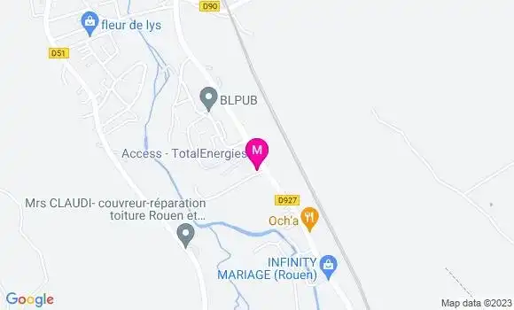 Localisation Access TotalEnergies