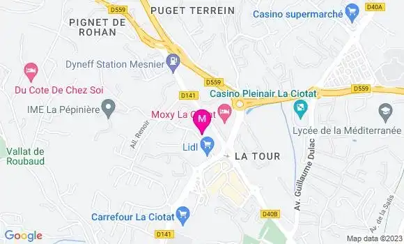 Localisation Hyper Casino
