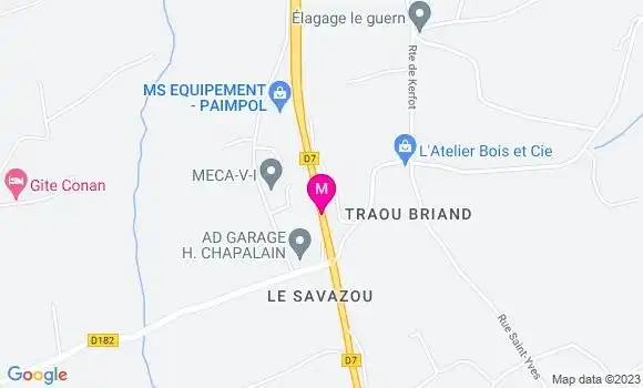 Localisation TotalEnergies