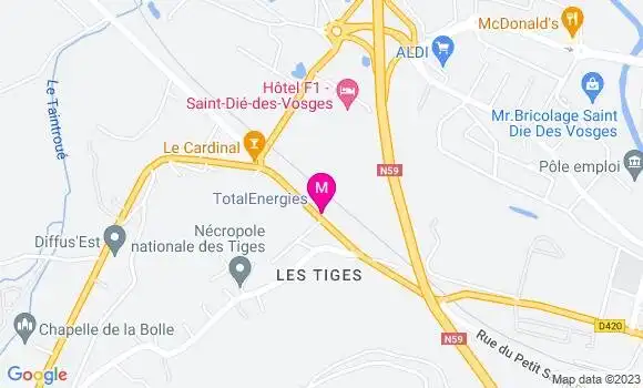 Localisation TotalEnergies