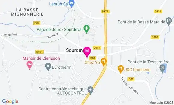 Localisation Station U