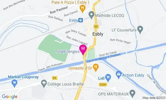 Localisation Relais des Archers