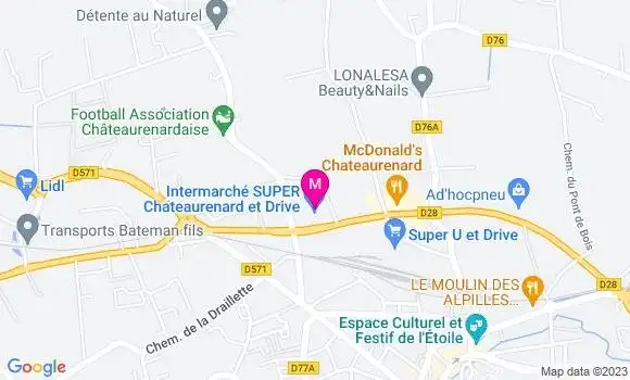 Localisation Intermarché Station