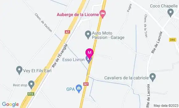 Localisation Esso