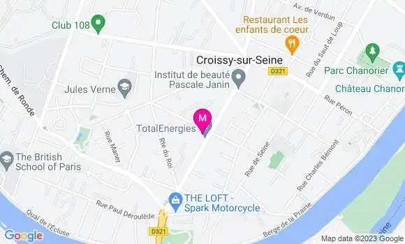 Localisation TotalEnergies