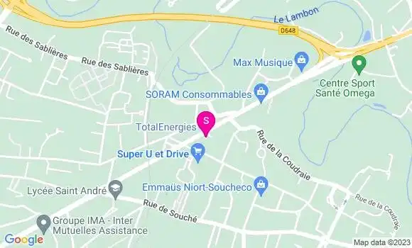 Localisation TotalEnergies