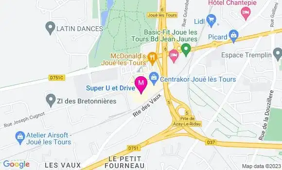 Localisation Super U