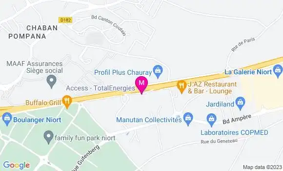 Localisation Access TotalEnergies