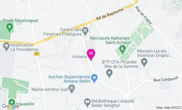 Localisation Station Bp