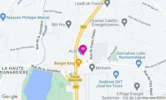 Localisation Aldi