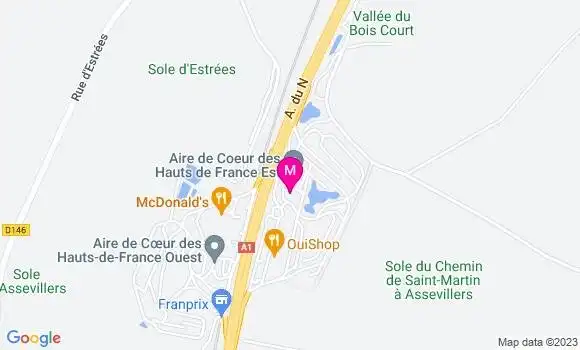 Localisation Station Bp
