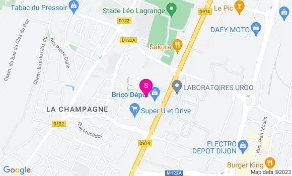 Localisation Super U