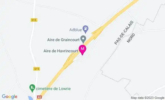 Localisation Station Avia