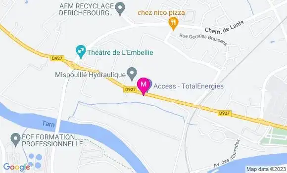 Localisation Station Kai