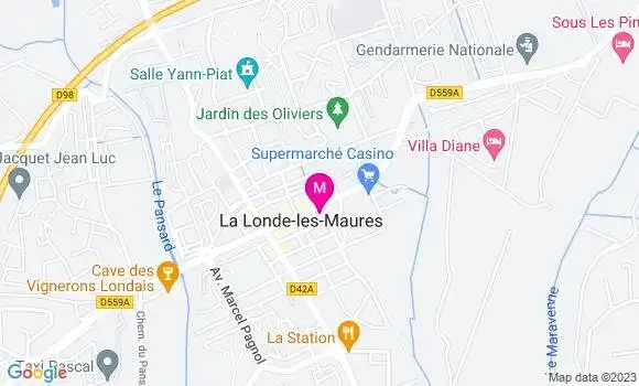 Localisation Géant Casino