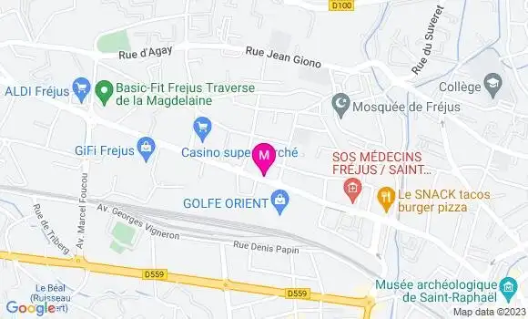 Localisation Bp