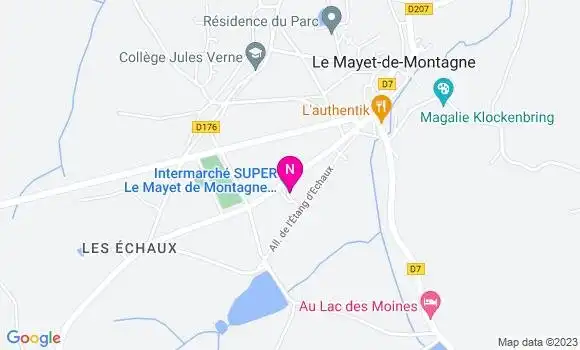 Localisation Intermarché Station