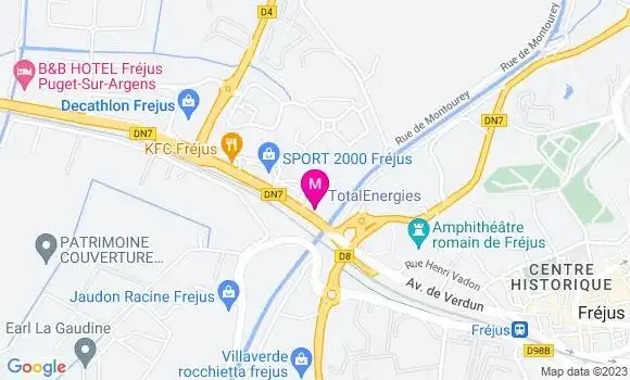 Localisation TotalEnergies
