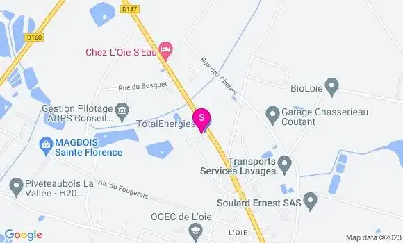 Localisation TotalEnergies