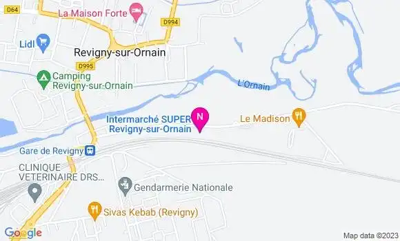 Localisation Intermarché Station