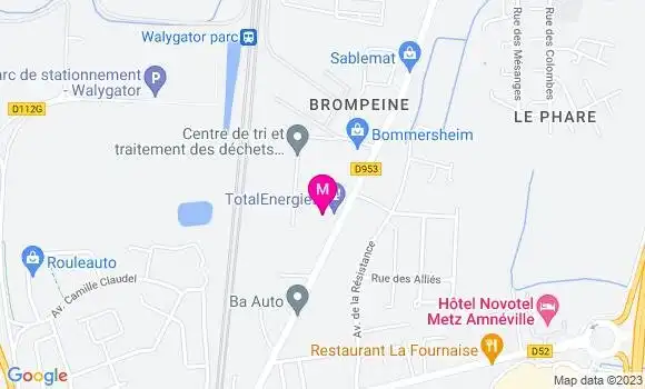 Localisation TotalEnergies