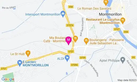 Localisation Station Leclerc