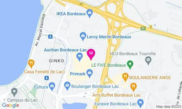Localisation Auchan
