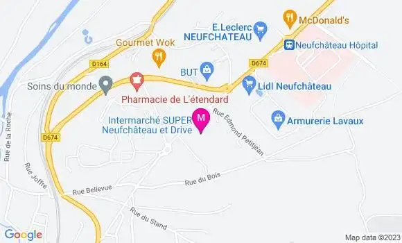 Localisation Intermarché Station