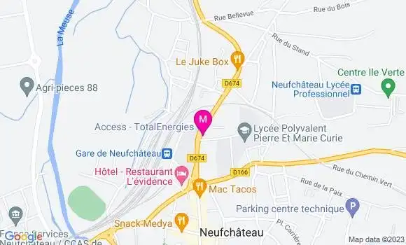 Localisation Access TotalEnergies