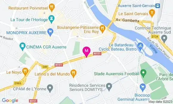 Localisation Garage H Debuquoy