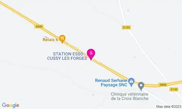 Localisation Station Esso