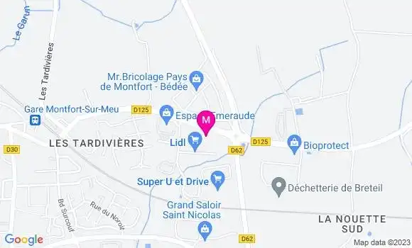 Localisation Garage Gandon Gilles