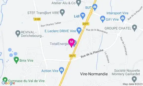 Localisation Garage Prunier