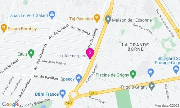 Localisation TotalEnergies