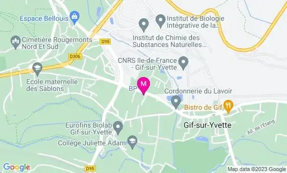 Localisation Station Bp