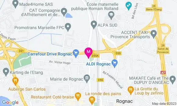 Localisation Carrefour Market